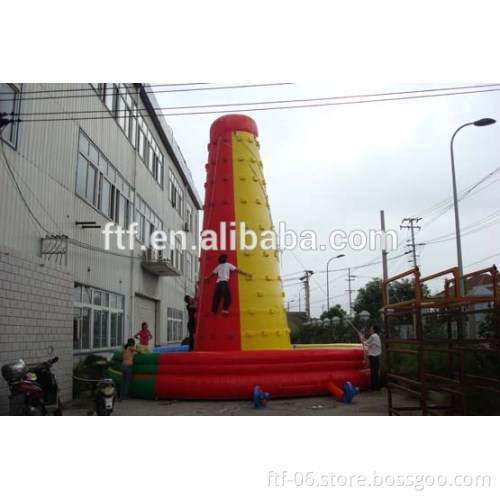2014 Hot sale new fashioned high quality outdoor climbing wall,inflatable rock climbing wall